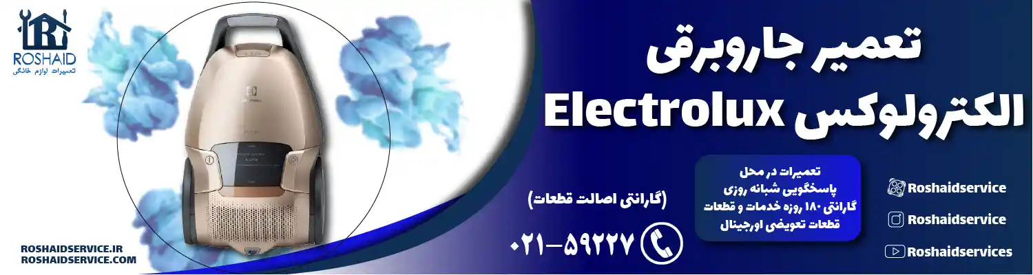 تعمیر جاروبرقی الکترولوکس